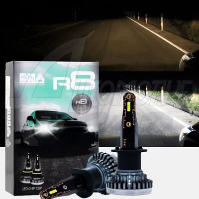 Kit Ultra Led R8 Super Bco 6500K 42W 30 Mil Lumens HB4 9006