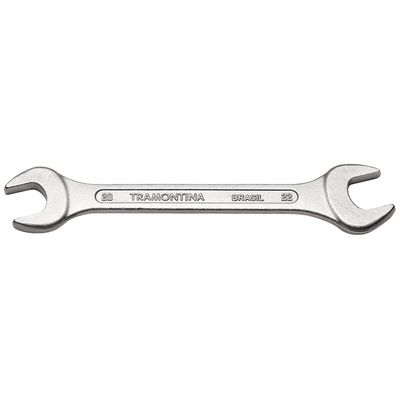 Chave Fixa 20x22 mm Tramontina Basic com Corpo em Aço Especial Cromado