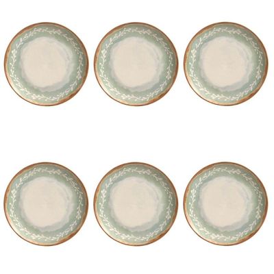 Conjunto De Pratos Rasos 06 Peças Coup New Mediterrâneo Porto Brasil
