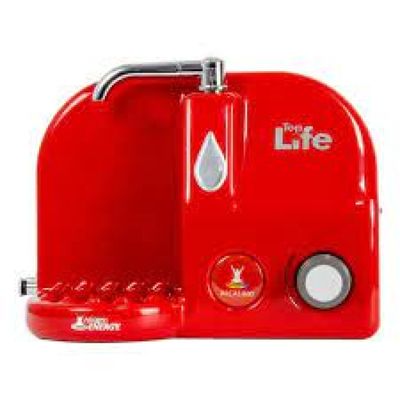 Purificador De Água Top life,Blue Oxi  Água alcalina e ozonizada 110v Cor Preto Vermelho / 127V