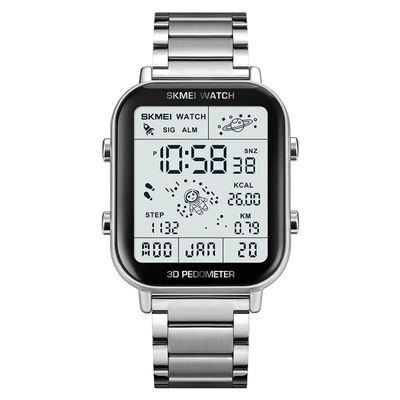 Relógio Digital Masculino SKMEI 1888 com Display de luz Traseira Ouro
