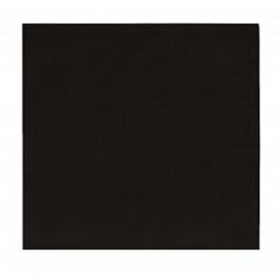 Guardanapo 100% Algodão Preto 4 Unidades Mesa Posta