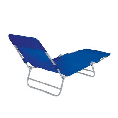 Cadeira Espreguiçadeira Dobrável Textiline Cores Mor Azul Marinho