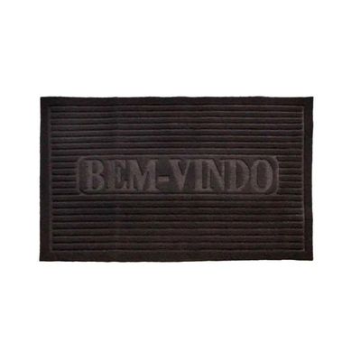 Capacho Bem Vindo 38x58cm Camesa Vermelho