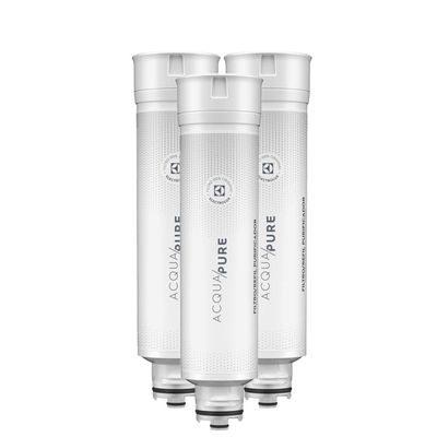 Kit 3 Filtros/Refis Originais de Água para Purificador Electrolux PE11B/PE11X/PC41B/PC41X/PH41B/PH41X N/A
