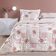 Kit Edredom Dupla Face 2,40m  x 2,20m Bouti 03 Peças - Rosa Matura