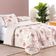 Kit Edredom Dupla Face 2,40m  x 2,20m Bouti 03 Peças - Rosa Matura