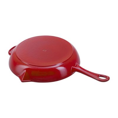 FRIGIDEIRA STAUB REDONDA EM FERRO FUNDIDO 26CM VERMELHO CEREJA 405107170