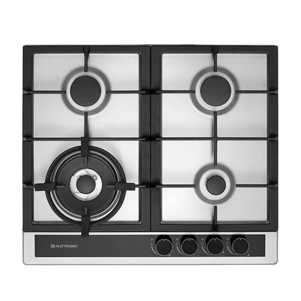 COOKTOP ELETTROMEC SOLE 60 CM CKG-4Q-60-SL-3TNA COOKTOP ELETTROMEC SOLE 60 CM CKG-4Q-60-SL-3TNA