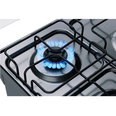 Fogão a Gás de Piso 5 Bocas Duplo Forno BFD5NCR Brastemp Inox / 220V