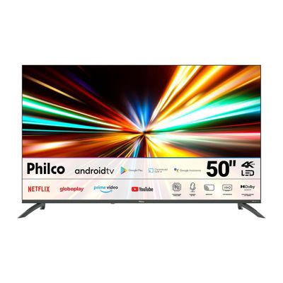 Smart TV 50" Philco 4K LED Dolby Audio P50EAA Bivolt