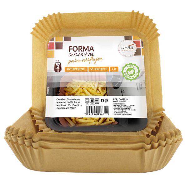Forma Airfryer Redonda Descartavel 09809 Imporient 