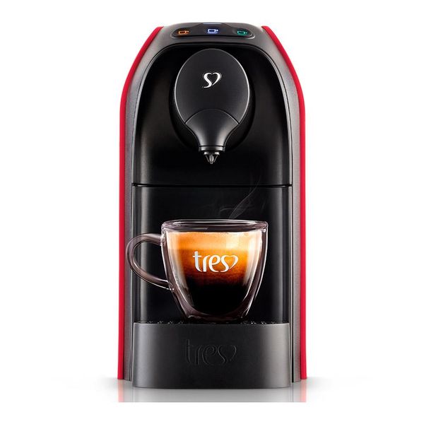 Cafeteira Expresso Três Corações Passione Vermelha 127V 127V