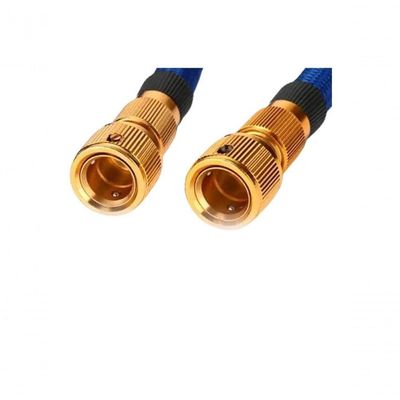 Mangueira Kepper Latex 25mts Conector Metal Azul