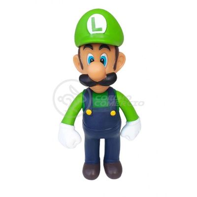 Boneco Luigi Grande Super Size 23Cm - Super Mario