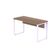 Mesa Escritório 1500x700x750mm M150-70pe40tub Walnut-lilas