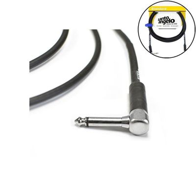 Cabo Guitarra Angel 0,30mm P10-p10 3,05m Preto