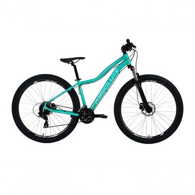 Bicicleta Aro 29 Absolute Hera Feminina 27v Freio A Disco Hidráulico K7 Garfo Com Trava Verde Tam: 15