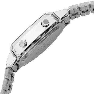 Relógio Casio Feminino Ref:La670wa-2df Vintage Prateado