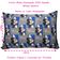 Par de Fronha KazzaVip Malha 100% Algodão Disney Estampada Mickey Quadros 48cmx68cm Cinza
