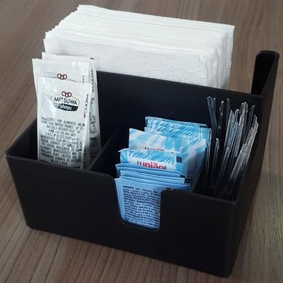 Kit 15 Porta Sachês Açúcar Guardanapos Organizador