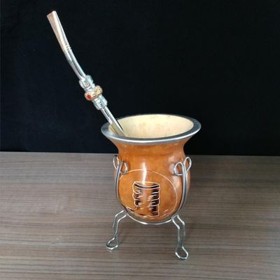 Kit Chimarrão Tradicional Cuia e Bomba