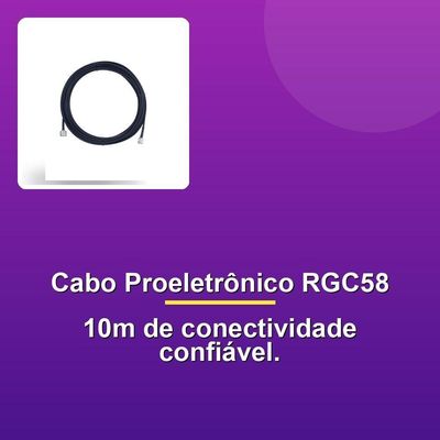 Cabo Descida Proeletrônico Rgc58 10m