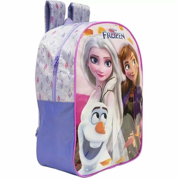 Mochila Frozen Anna Elsa e Olaf 40 Cm Xeryus