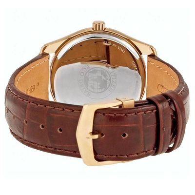 Relógio Citizen Masculino Ref: Au1043-00e Solar Rosé Eco-Drive