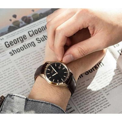 Relógio Citizen Masculino Ref: Au1043-00e Solar Rosé Eco-Drive