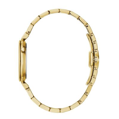 Relógio Bulova Feminino Ref:97p149 Slim Dourado Diamante