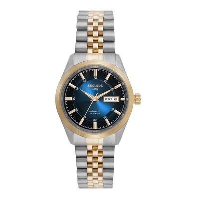 Relógio Seculus Masculino Ref: 77361gpsvba7 Automático Bicolor