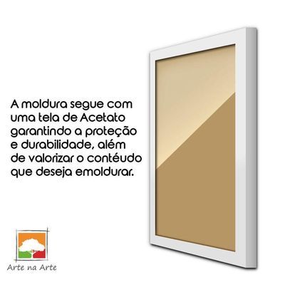 Kit 3 Certificados/Diplomas A4 Com Tela De Acetato E Mdf Titulo Moldura Preta