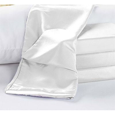 Capa Para Travesseiro De Corpo 1,40X0,45M Rafaela 1 Peça - Branco