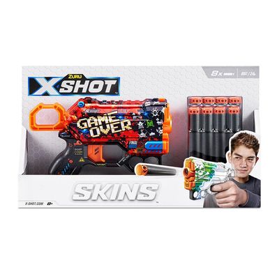 Lançador de Dardos X-Shot - Skins Menace - Game Over