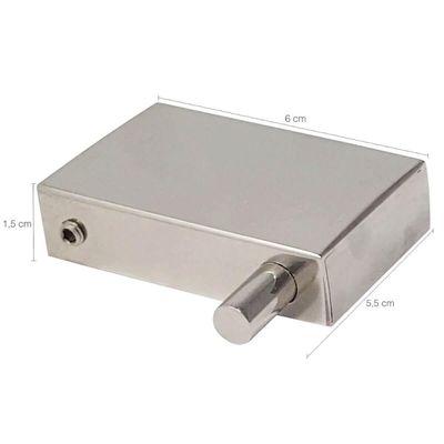 Kit 2 Ganchos em Aço Inox Cabide de Parede Roupas Toalheiro Banheiro Lavabo Orquídea