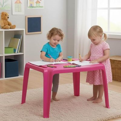 Mesa Infantil Tramontina Dona Chica Rosa 50x64cm