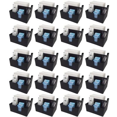 Kit 20 Porta Sachês Açúcar Guardanapos Organizador