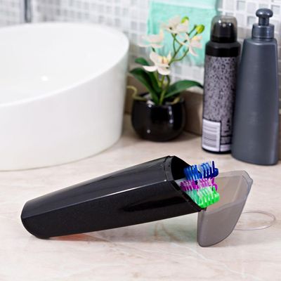 Estojo Porta Escova e Creme Dental Portátil