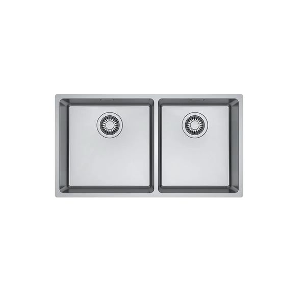 CUBA FRANKE DE EMBUTIR E SOBREPOR EM AÇO INOX LINEA DUPLA 74X40CM 18546