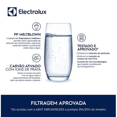 KIT ELECTROLUX 2 FILTROS AGUA PARA PURIFICADOR PA10N/PA20G/PA25G/PA30G/PA40G 41036275