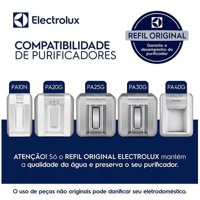 KIT ELECTROLUX 2 FILTROS AGUA PARA PURIFICADOR PA10N/PA20G/PA25G/PA30G/PA40G 41036275
