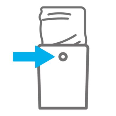 Lixeira Dupla com Pedal Piso Docol Flat 20L (10+10L) Aço Inox Balde Removível