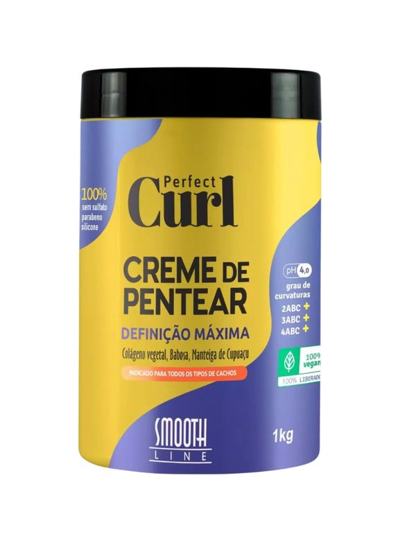 Creme de Pentear Definição Máxima Smooth Line 1KG
