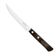 Kit 3 Facas De Churrasco Tramontina Polywood Inox Cabo Castanho