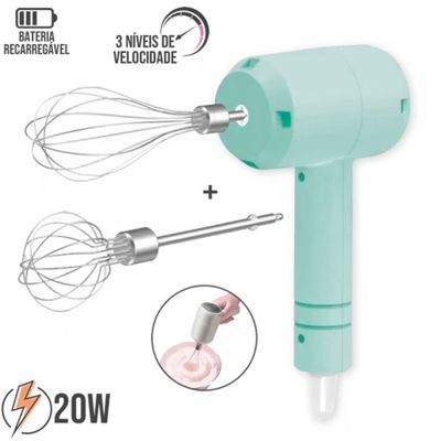Mini Batedeira Elétrica Portátil Recarregável XC-PA-02