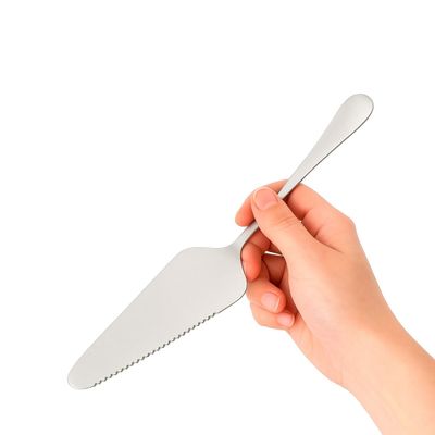Espatula de Bolo Aço Inox Servir Sobremesas Tortas 23cm