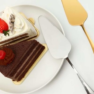 Espatula de Bolo Aço Inox Servir Sobremesas Tortas 23cm