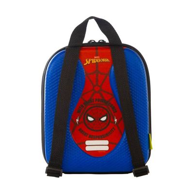 Mochila Escolar Infantil de Costas Homem Aranha Azul
