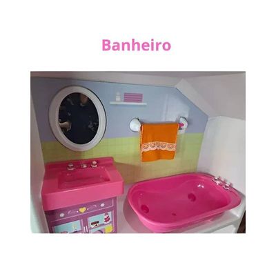 Casinha Doce Encantada Infantil Quarto Cozinha Banheiro Sala